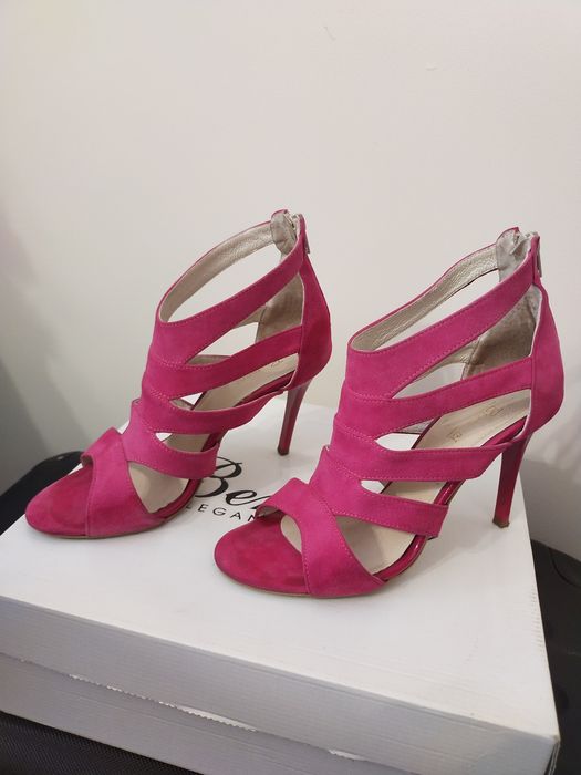 Buty marki Bertucci - model: 395 kolor: fuxia/z - rozmiar 38