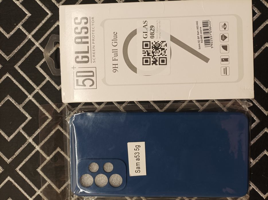 Etui na Samsung A53,5G plus szkło