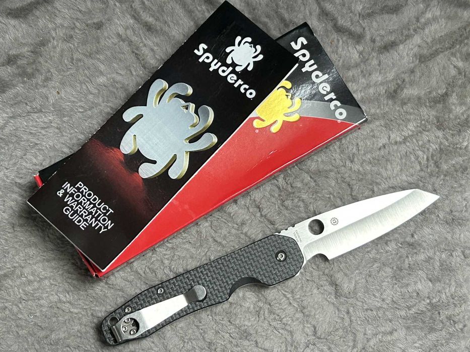 Nóż Spyderco Smock CPM S30V, Carbon/G-10 - C240CFP - NÓWKA