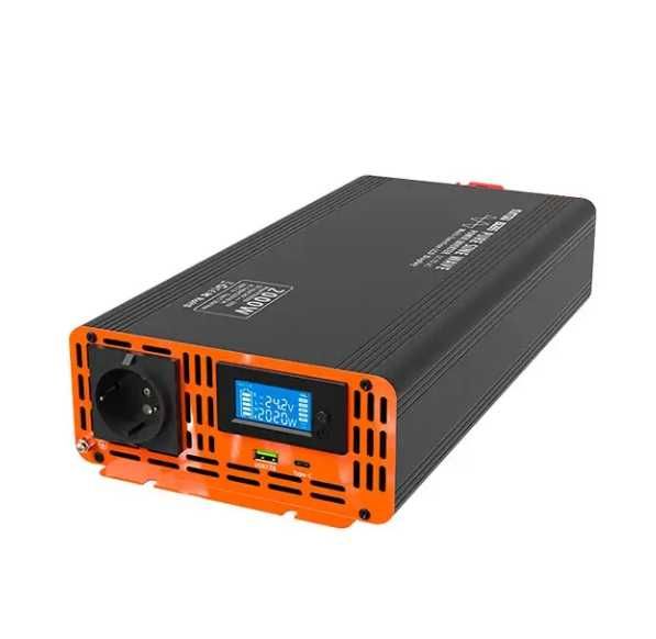 Инвертор Преобразователь Datou Boss 2000 - 4000Вт 12-220В чистый синус