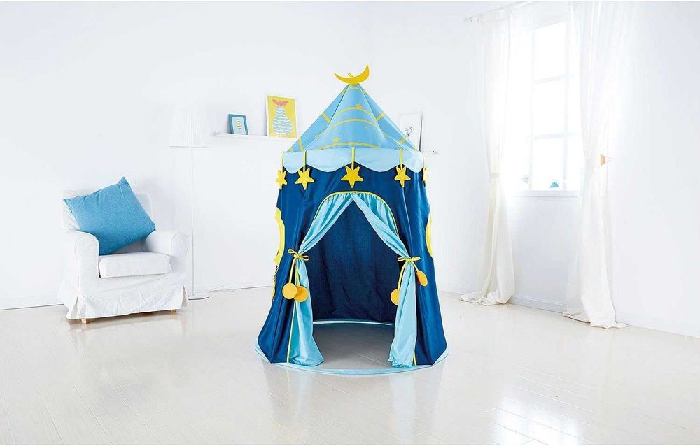 Stars Wishes Tent J'adore duży domek namiot dla dzieci USA nowy