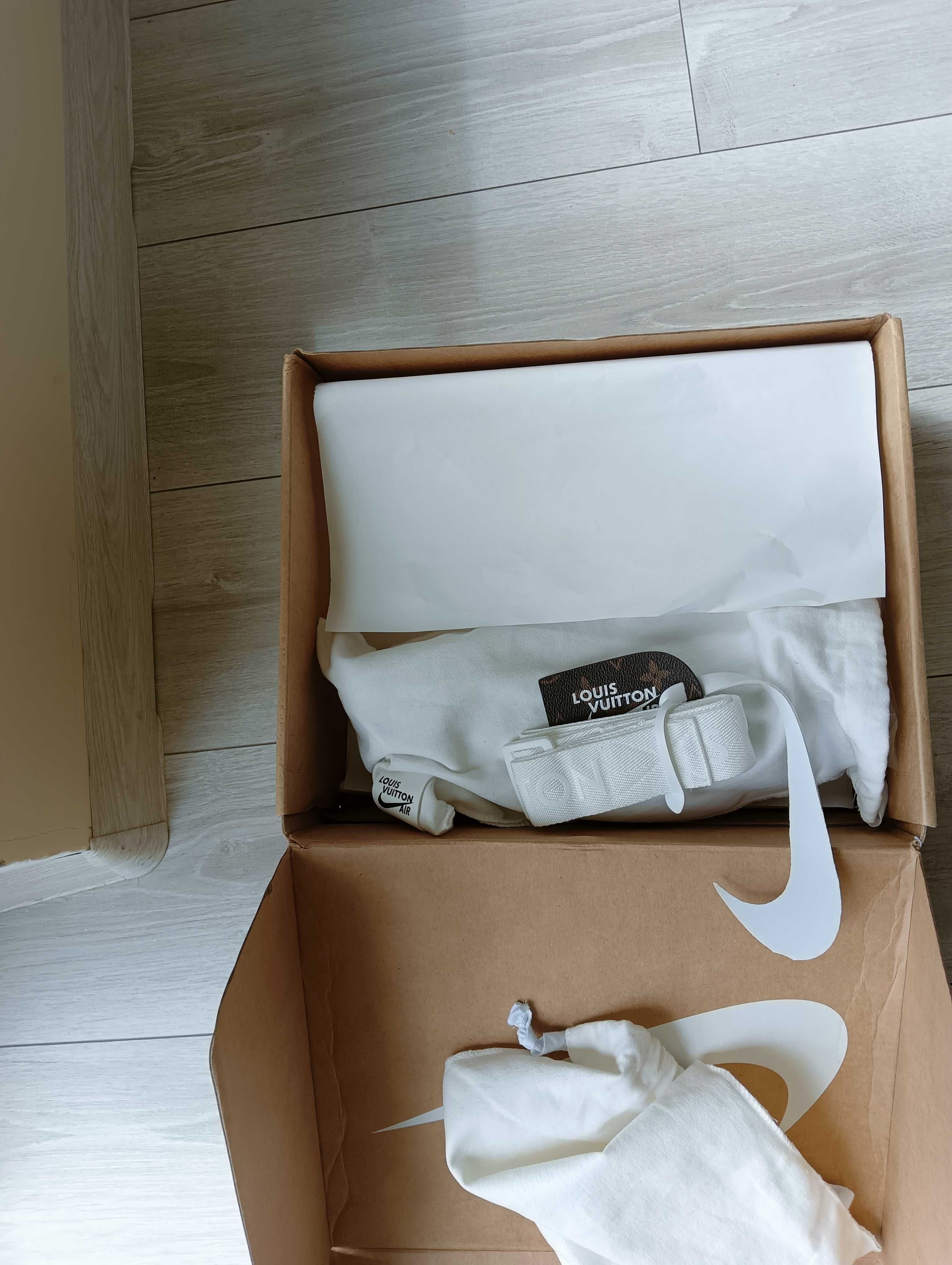 Super modne sneakersy Nike Air Force 1 Louis Vuitton