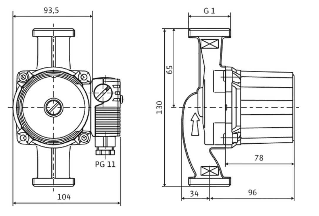 Циркуляційний насос Wilo Star-RS 15/4-130