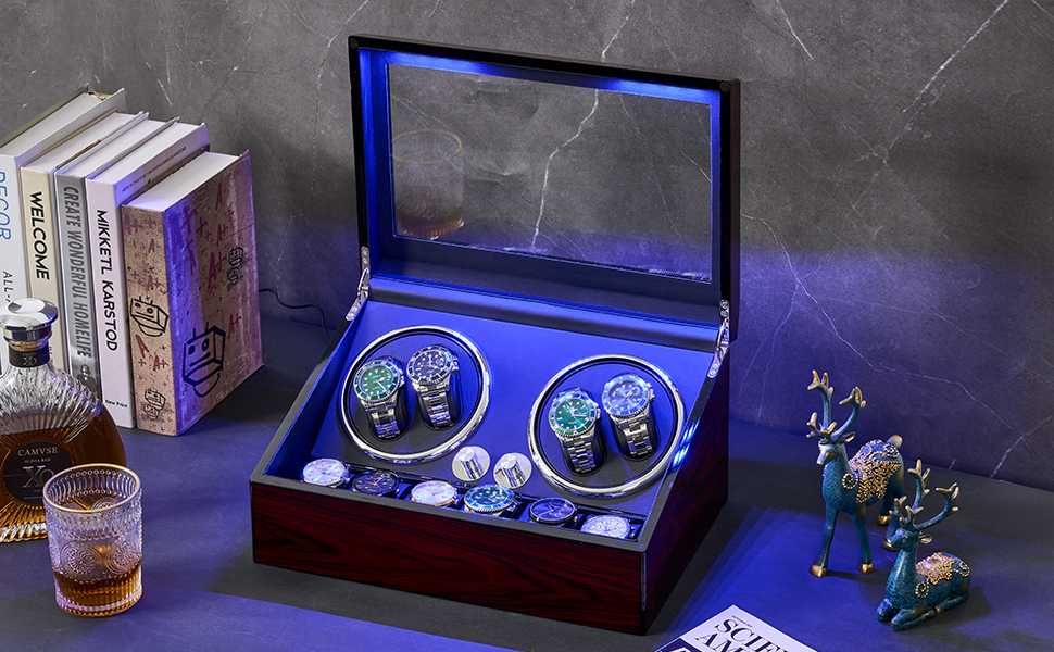 Скринька для автопідзаводу годинників/ Віндер Anwbroad Watch Winder