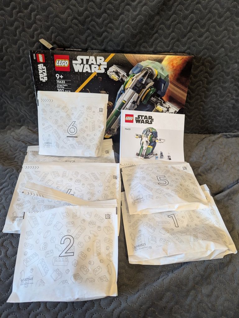 LEGO 75433 Statek Jango Fetta BEZ Figurek