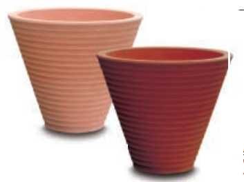 Donica włoska Africa 105/90h terakota