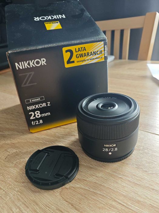 Nikkor Z 28 mm F2.8 full frame obiektyw dla Nikon jak nowy