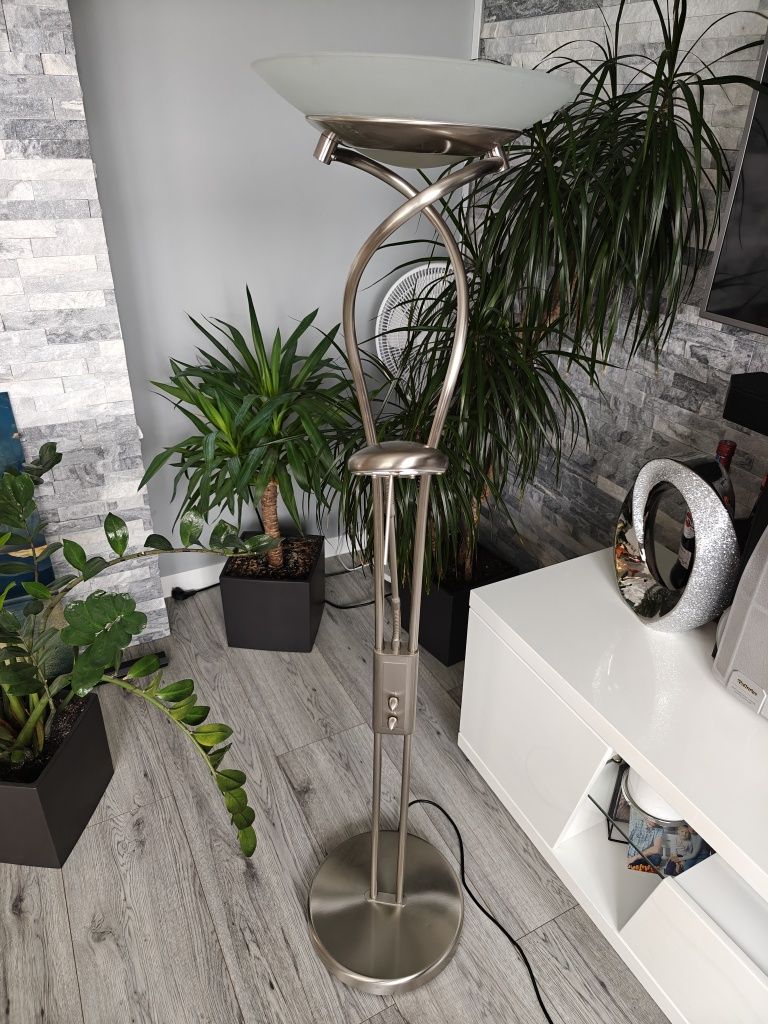 Lampa stojąca podwójna stan idealny