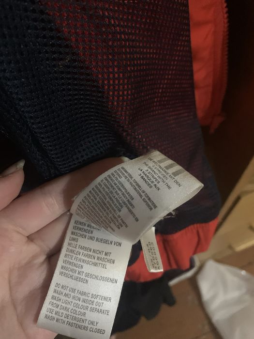 Ветровка Адідас червона