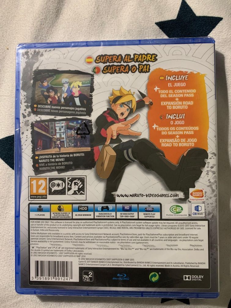 Disco de Naruto strom 4