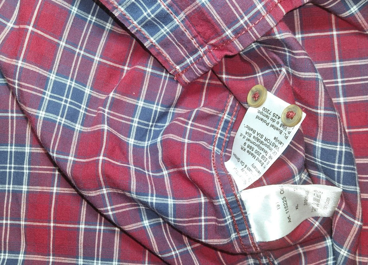 Camel Active  koszula męska stylowa śliczna kratka rozm XL