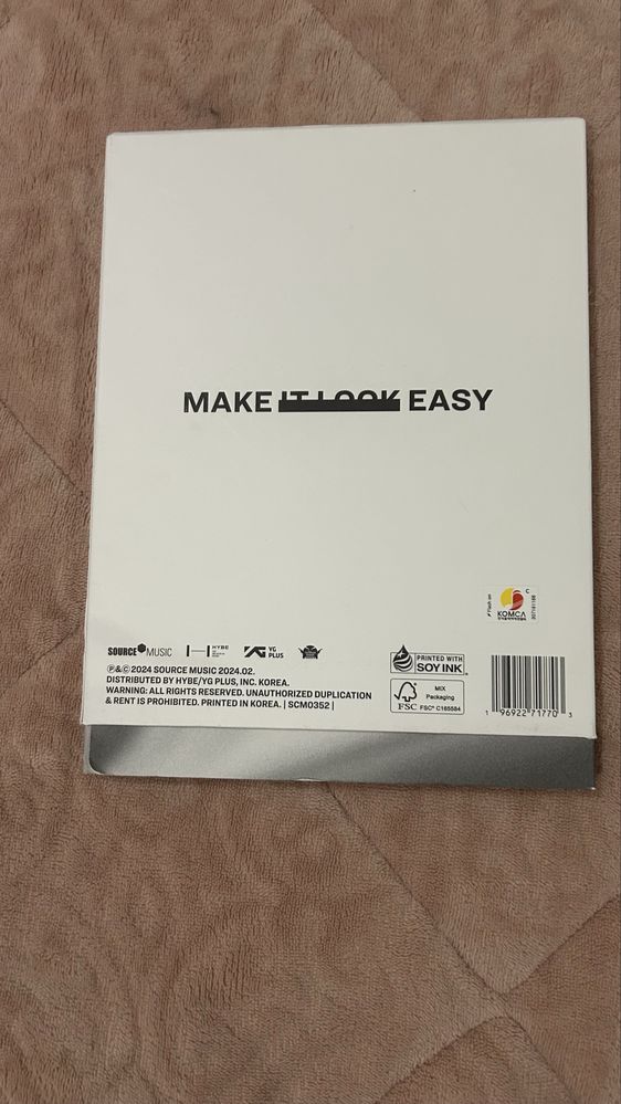 Le Sserafim - Easy Album Version 3 Sheer Myth