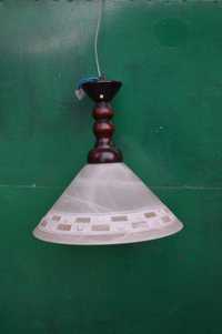 Lampa sufitowa klosz żyrandol prl retro vintage