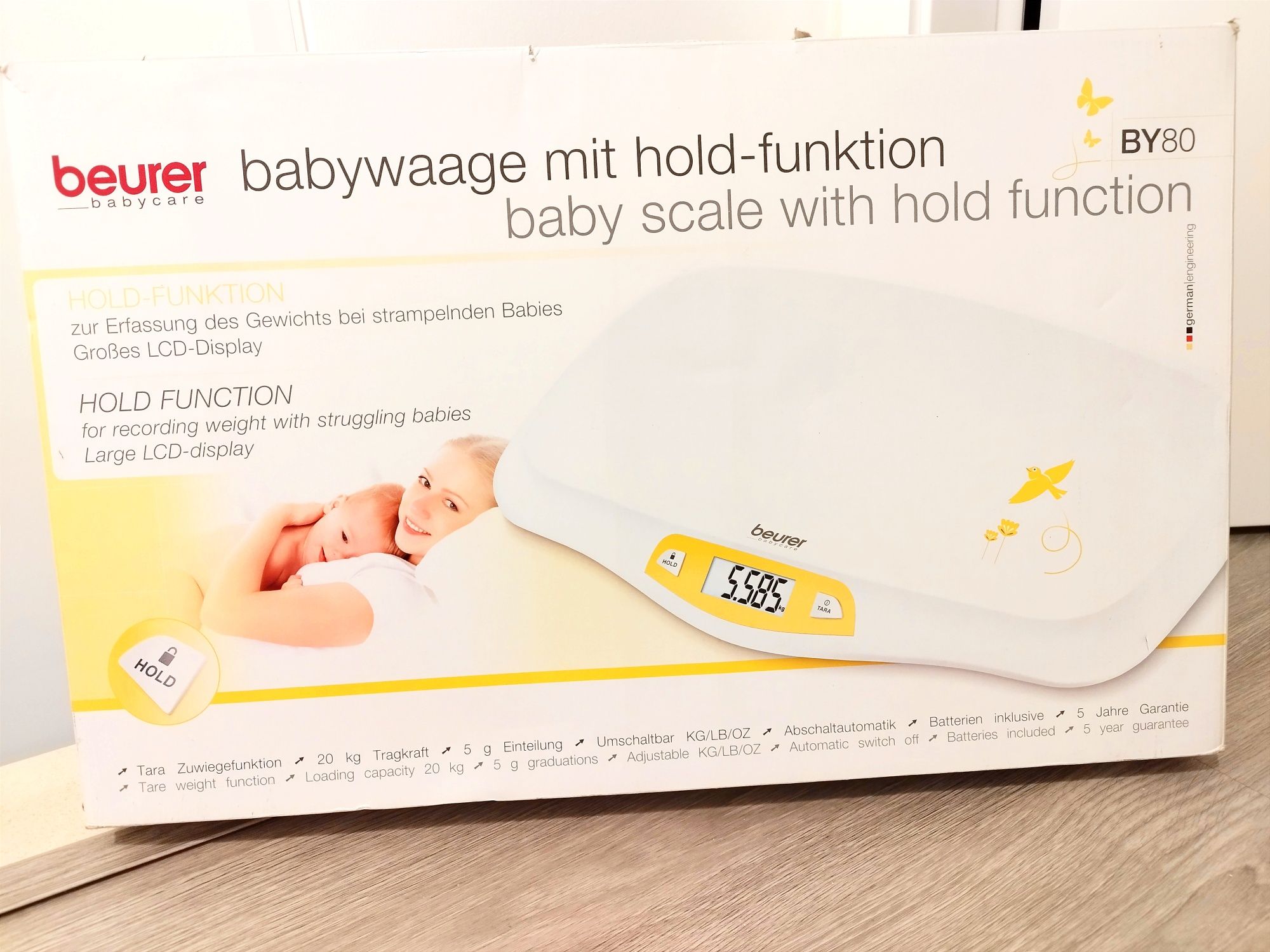 Balança bebé - beurer babycare