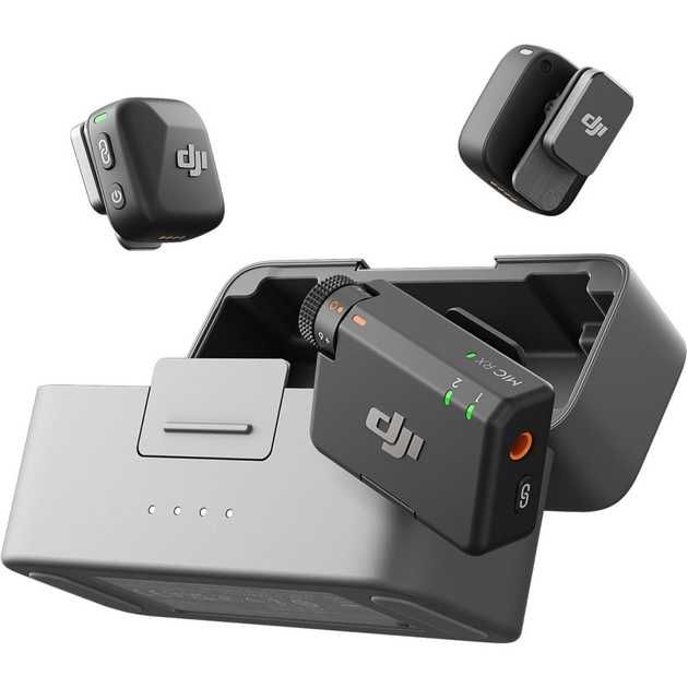 ОРИГІНАЛ, з гарантією‼️DJI Mic Mini (2TX+1RX) – мікрофон для відео