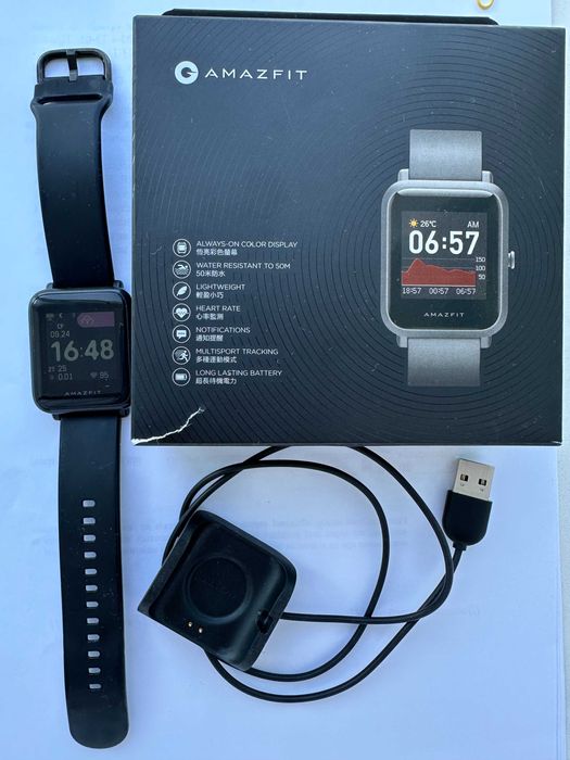 Смарт-годинник Amazfit Bip S Lite. Модель А1823.