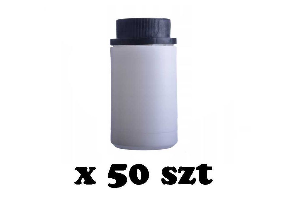 Pojemnik biały zakręcany ze zrywką 100 ml x 50 szt
