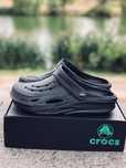 Мужские шлепанцы Crocs стильные мягкие топовые летние шлепки крокс