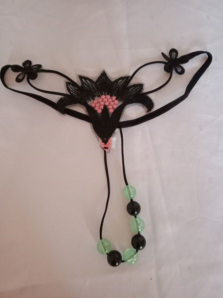 Stringi z koralikami M/L