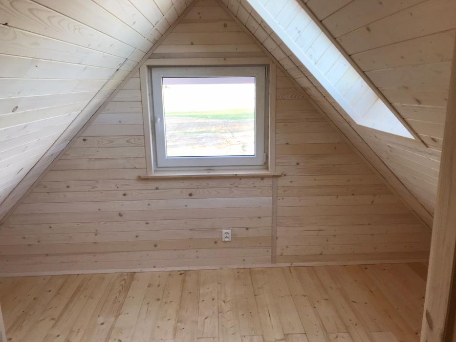 Domek z antresolą 35 m2 Letniskowy lub Całoroczny,