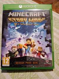 Gra Minecraft  story mode,Xbox one