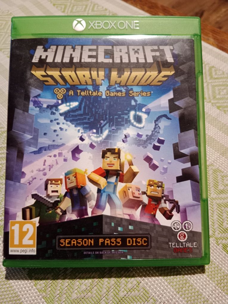 Gra Minecraft  story mode,Xbox one