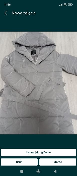 Płaszcz zimowy damski 42 mohito