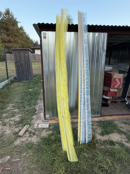 Narożniki z siatką 250cm - 6 sztuk