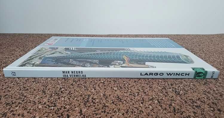 BD - Largo Winch: Mar Negro ; Ira Vermelha (Álbum Duplo)
