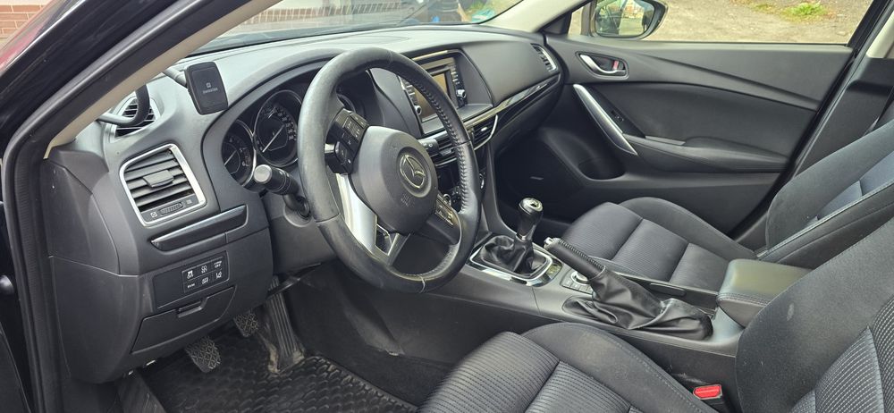 Mazda 6 • 2014 • 2.2 Skyactiv-D Diesel • uszkodzony silnik • Czarna •