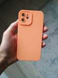 NOWE silikonowe, pomarańczowe etui/case/obudowa do iPhone 12