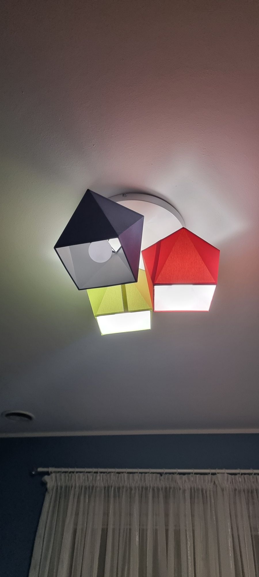 Lampa sufitowa, żyrandol dziecięcy, plafon x 3