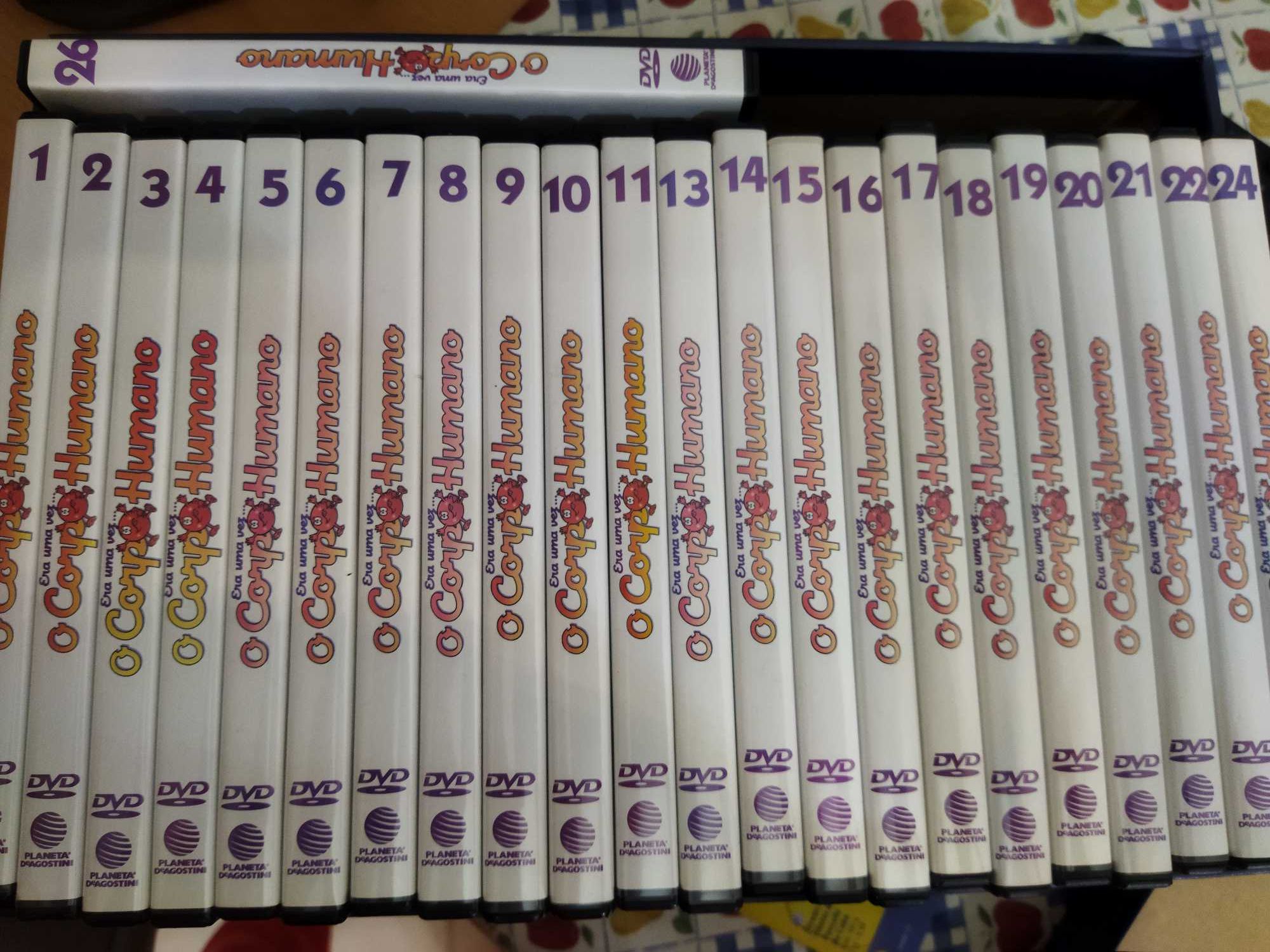 Era uma vez o Corpo Humano (DVD's)