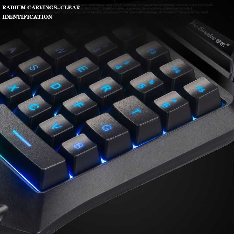 Игровая клавиатура 35 клавиш с подсветкой