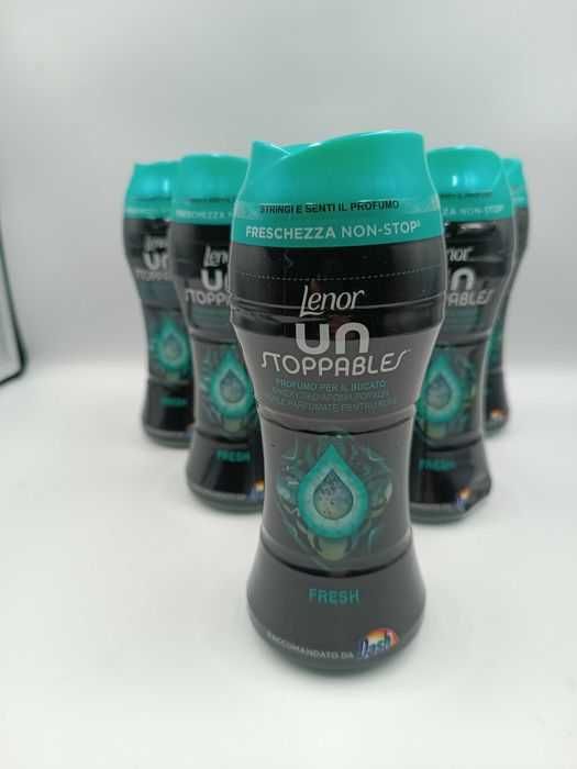 Lenor Unstoppables Fresh Perełki Kryształki Zapachowe do Prania 210gX6