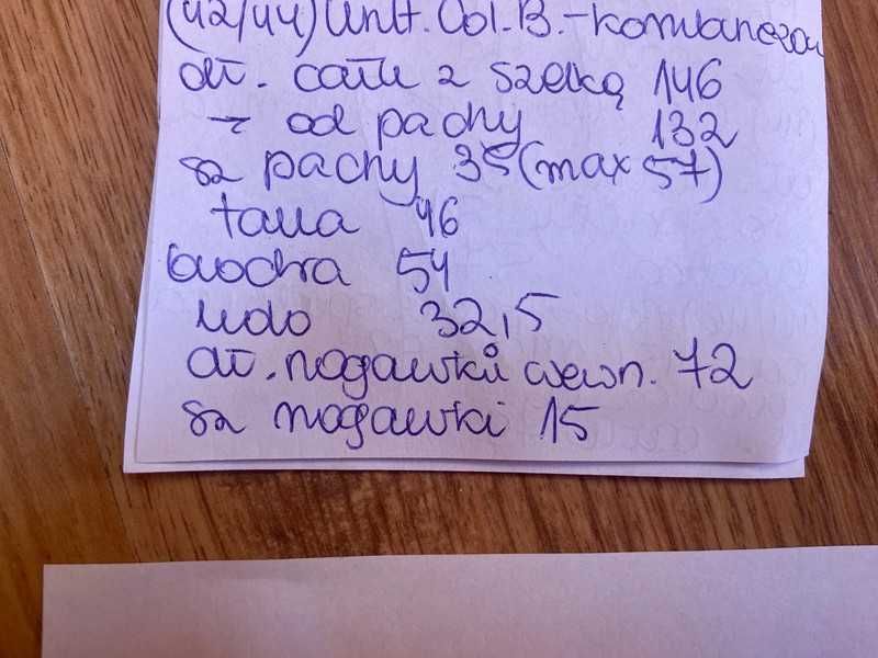 kombinezon ala jeans cienki lekki tuba xl 42 44 +size oversize luzna