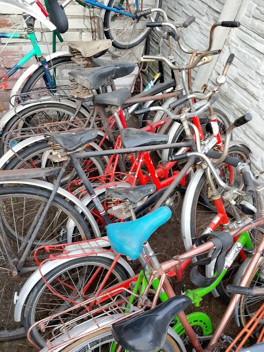 Rowery PRL Wigry jubilat mmb2 traper czajka