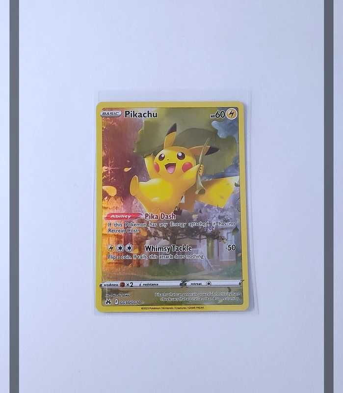 Pikachu GG30/GG70 CRZ Pokemon ENG-NM