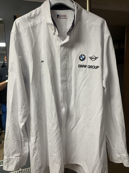 Koszula dlugi rekaw biala - BMW