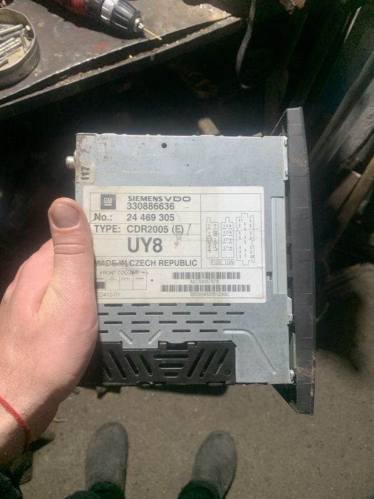 Оригінальна магнітола опель