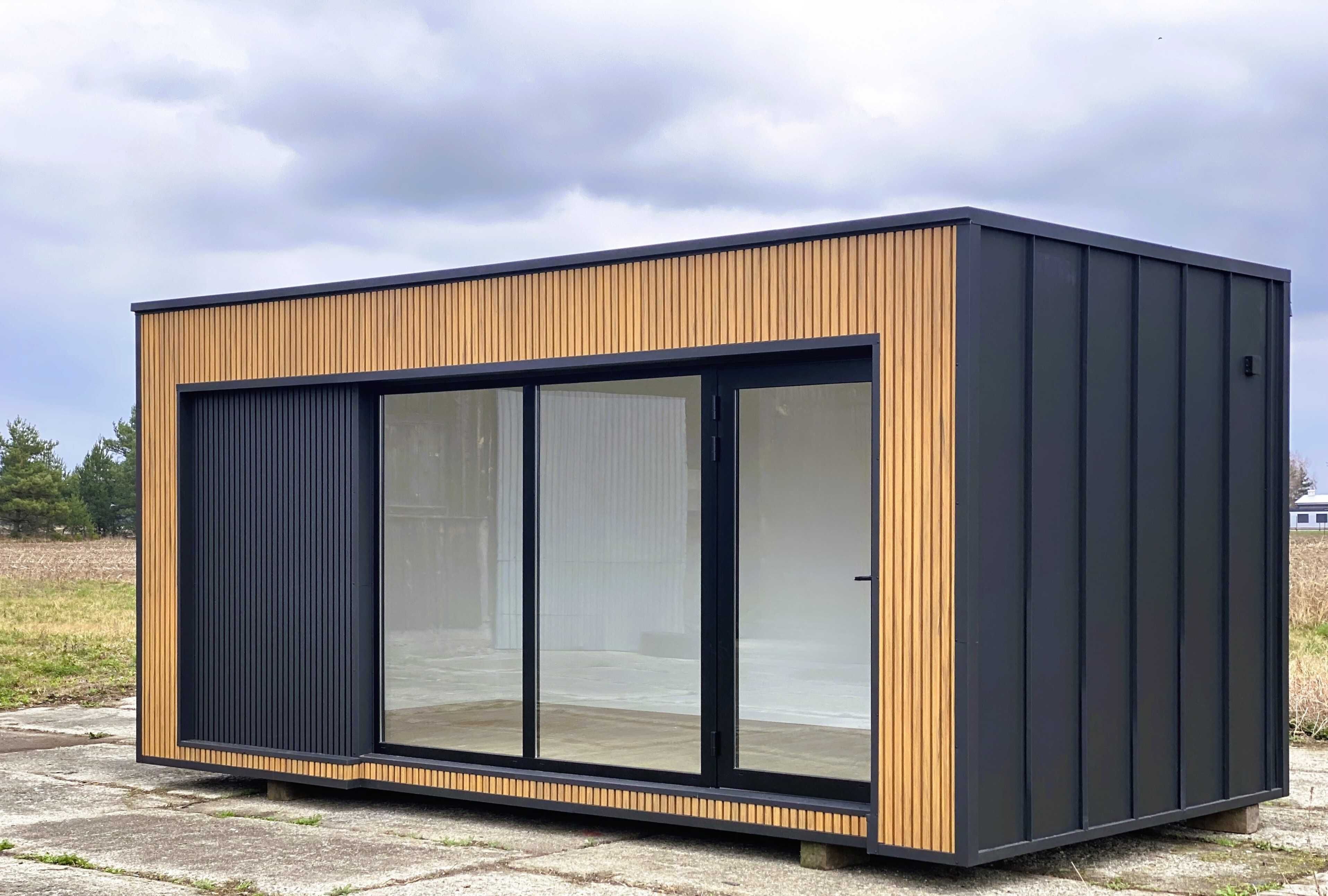 Pawilon biurowy, kontener handlowy 6m x 3m