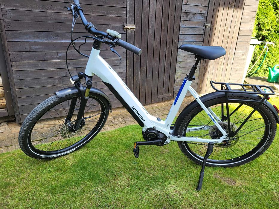 Rower elektryczny e-bike - Winora Yucatan 12 przebieg 1.175km, rama:54