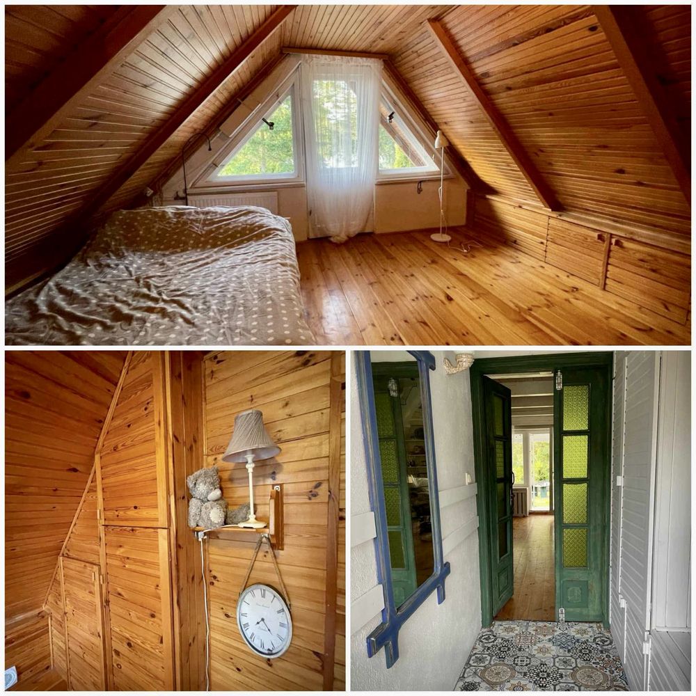 Domek nad jeziorem na Kaszubach