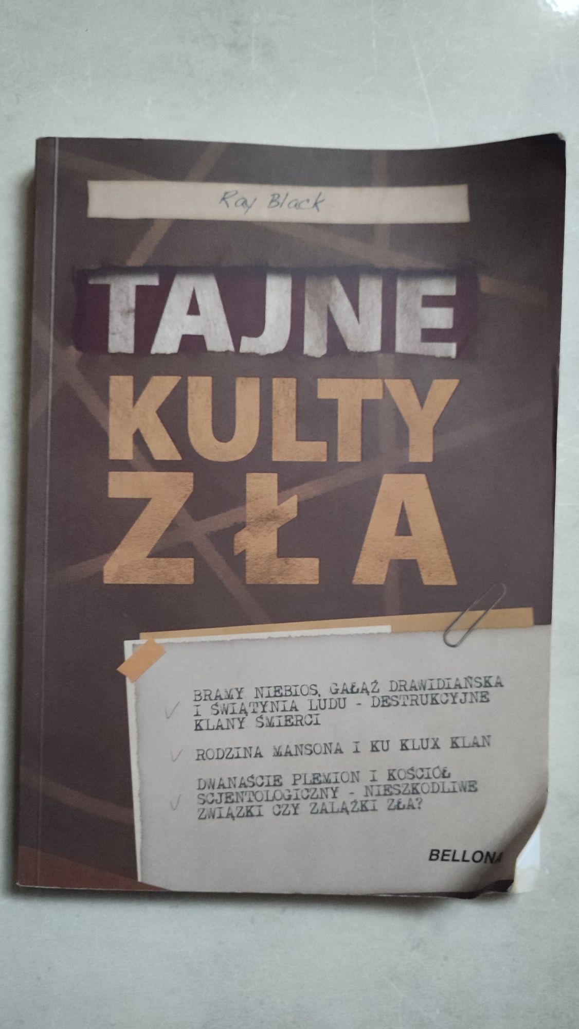 Tajne Kulty Zła Ray Black sekta