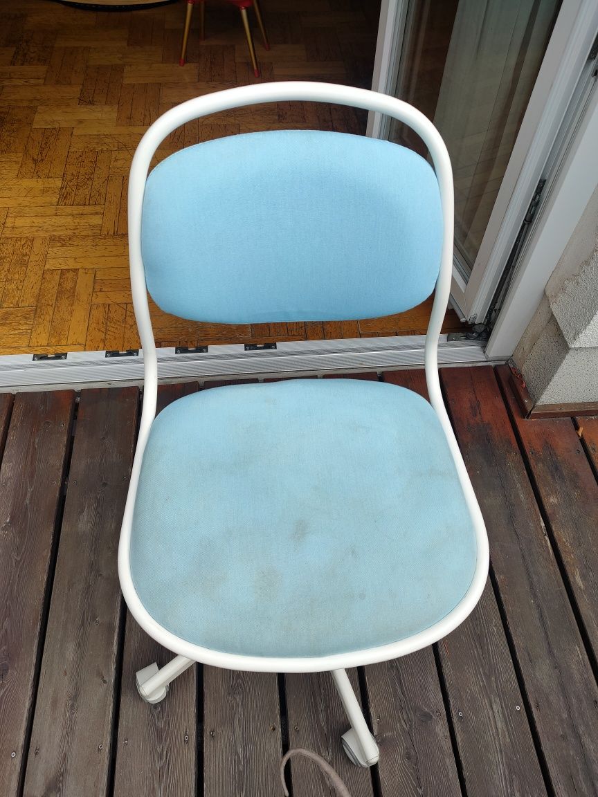 Krzesło Ikea Orfjall obrotowe regulowane dzieci