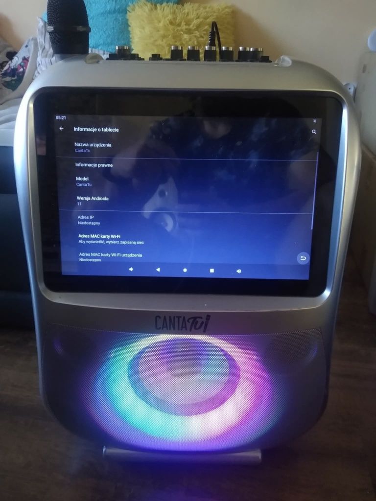 Tablet 14cal z głośnikiem i mikrofonem pilot