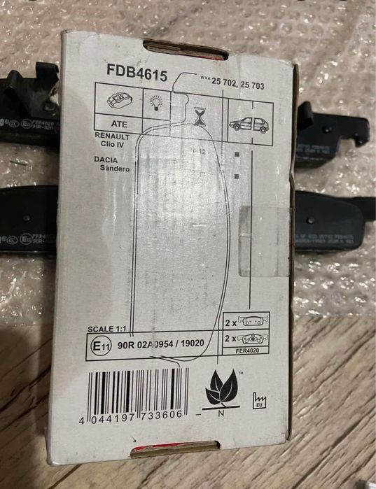 Klocki hamulcowe FER4020