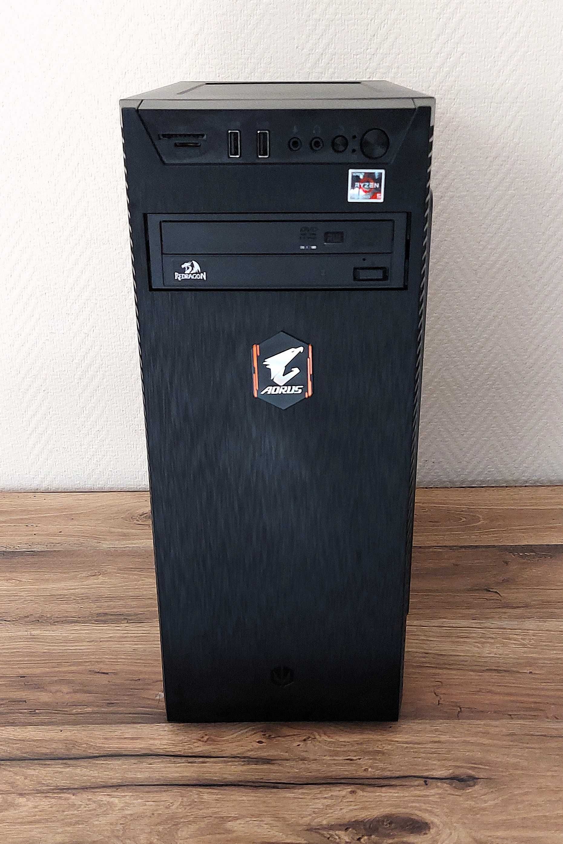 Mocny komputer,rozbudowany 32Gb/1,5Tb/SSD M2/RX550-gwarancja 05.27/W11