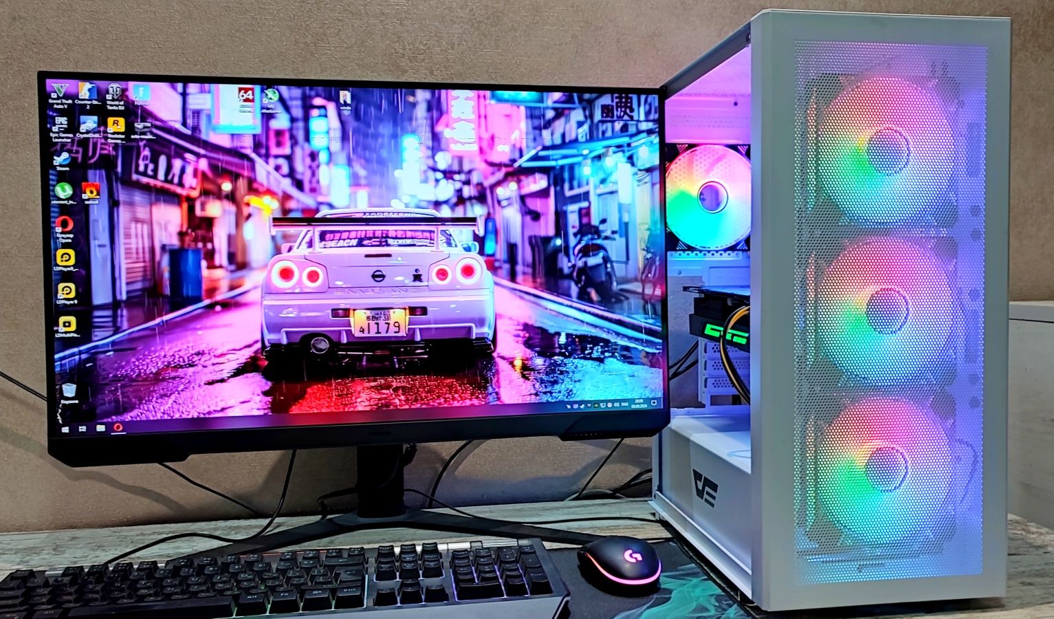 Игровой ПК 9gen DDR4 i5 8gb video gtaV fortnite cs2 dota rust pubg