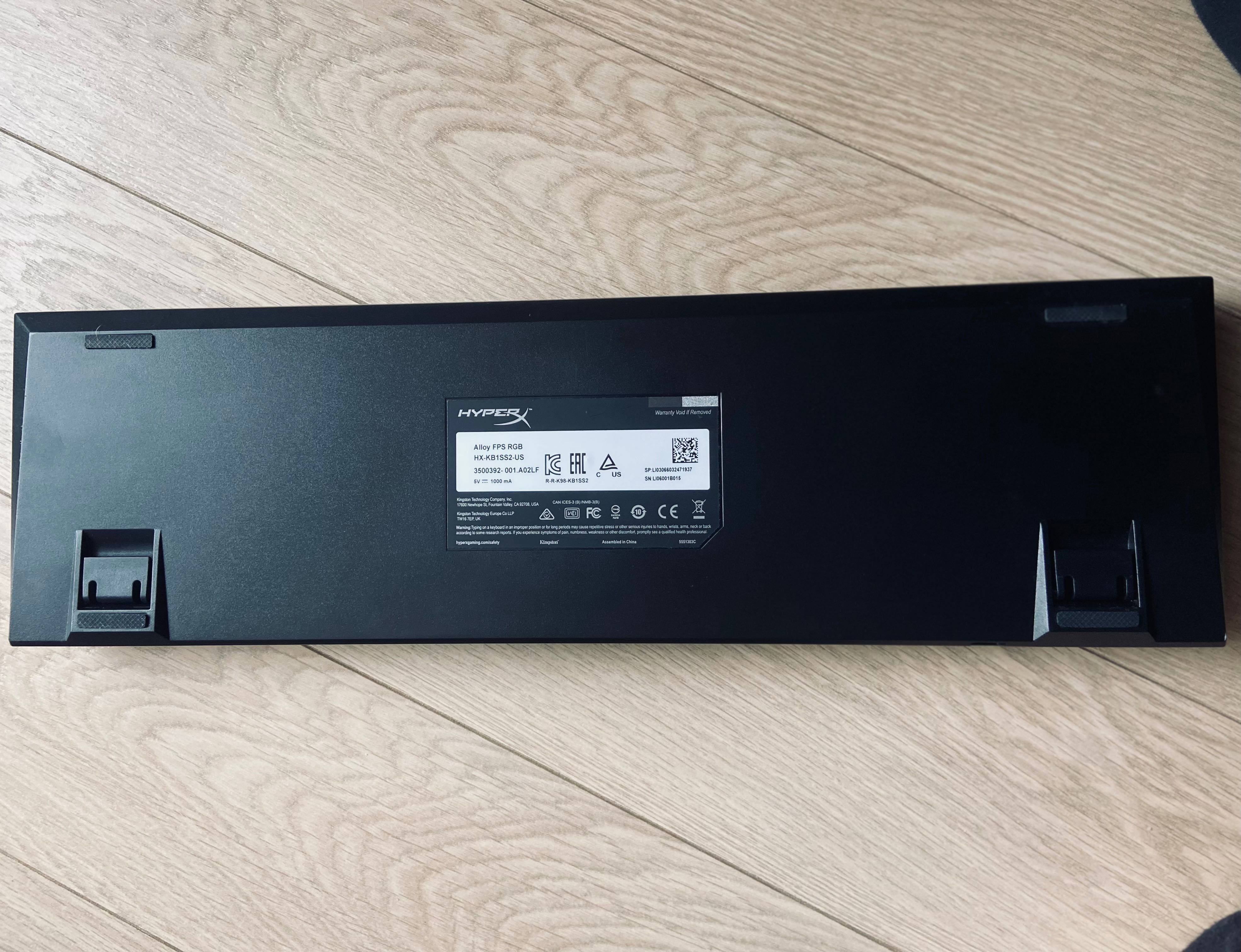 Klawiatura mechaniczna HyperX Alloy FPS RGB - Kailh Silver Speed